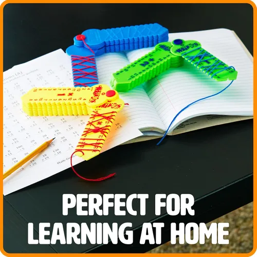 Vista 4 de Learning Wrap-Ups Llaves de Suma - Herramienta Matemática Autocorrectiva para Niños de Nivel de Grado K-3