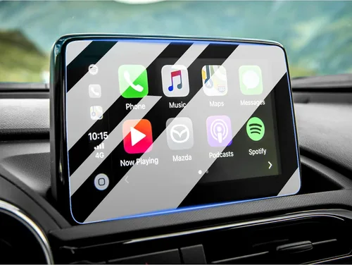 Vista 8 de Protector de pantalla de vidrio para Chevrolet Cruze 2016-2022, accesorios de infoentretenimiento, protector de pantalla de vidrio templado, 9H