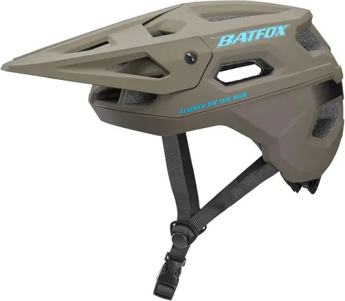 Vista 16 de Casco de Bicicleta BATFOX, Casco de Bicicleta de Montaña para Hombres, Mujeres, Adultos y Jóvenes