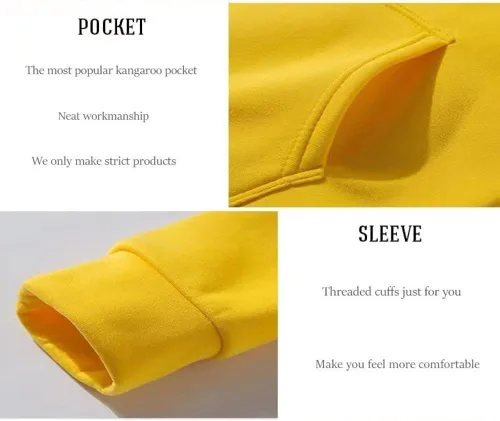 Vista 3 de Sudadera con capucha para hombres y mujeres con capucha