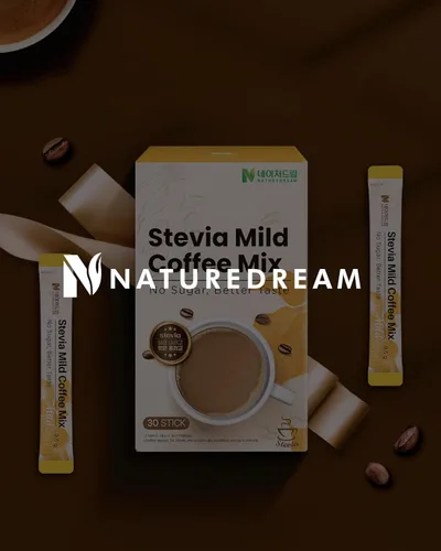 Vista 7 de NATUREDREAM Café coreano sin azúcar (30 barritos) - Paquetes de café instantáneo portátil de una sola porción con crema. Mezcla de café saludable