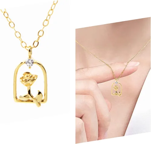 Vista 4 de Collar con colgante de urna de cremación Regalo de urna de joyería conmemorativa circular regalo para mujeres y hombres Plata esterlina No es una