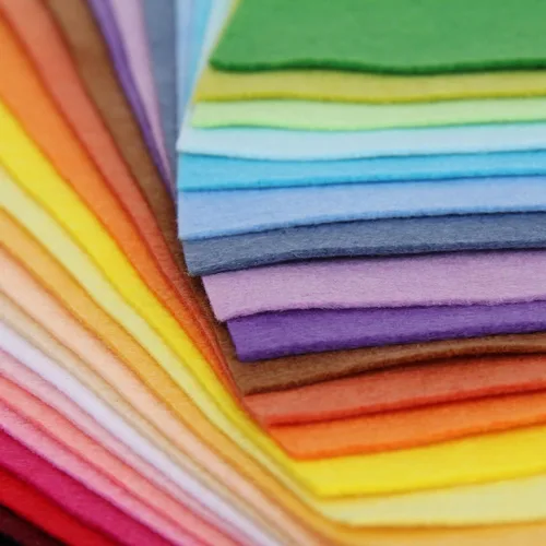Vista 4 de Threadart Hojas de fieltro de alta calidad, 10 hojas, 12 x 12 pulgadas, color aguamarina, tacto suave como la lana, tela de 1.2mm de grosor