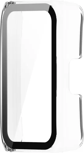Vista 6 de FitTurn Funda compatible con Huawei Watch Fit Mini Smart Watch de repuesto de PC Slim Cover 3D Cobertura completa Protector de pantalla de vidrio