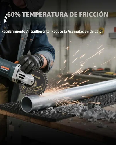 Vista 3 de Hojas de sierra circular de carburo 36T de 3 pulgadas, eje de 3/8 pulgadas, herramienta de corte de madera de plástico. Compatible con Bosch