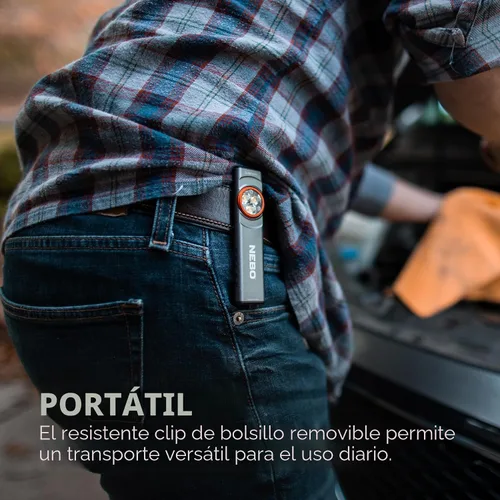 Vista 4 de NEBO Mini luces de bolsillo delgadas, paquete de 2, linternas ultrafinas