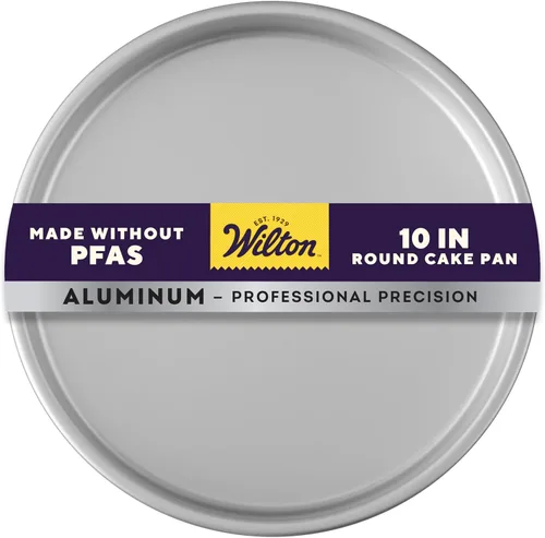Vista 18 de Wilton juego de ollas de aluminio de 2 9 pulgadas para hornear tartas circulares, 9 x 2, Multicolor