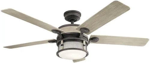 Vista 9 de Kichler Lighting 310170AVI - Ventilador de techo de 60 pulgadas de The Ahrendale Collection, yunque Ancla de hierro