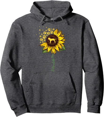 Vista 5 de Bullmastiff Mom - Sudadera con capucha con diseño de girasol, regalos para perro y mamá