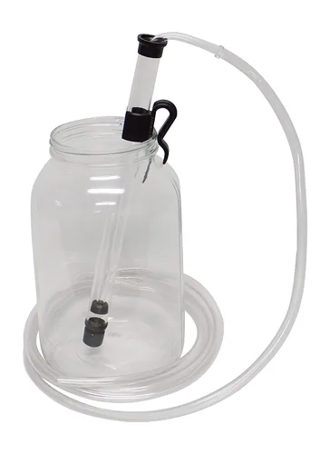 Vista 3 de Fermtech - Mini sifón automático con tubo y abrazadera seguros para alimentos de 6 pies - Fácil preparación casera, kit de elaboración de vino