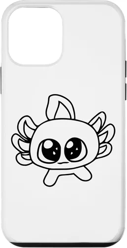 Vista 12 de Funda para disfraz de cumpleaños para iPhone 14 con diseño de ajolote kawaii para niñas y niños