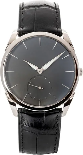 Vista 3 de uxcell Correa de reloj de cuero de varios tamaños con hebilla de despliegue rápida para hombres y mujeres