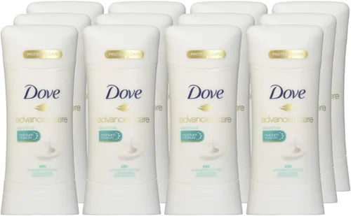 Vista 3 de Dove Advanced Care - Desodorante antitranspirante para piel sensible, 2.6 onzas, 12 por caja.