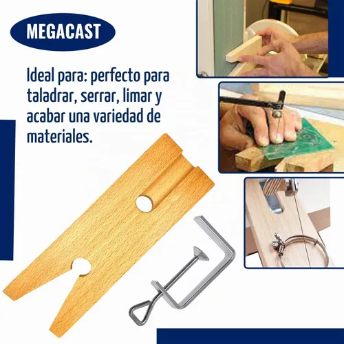 Vista 5 de V-Slot C-Clamp Banco Pin Abrazadera Montaje en Mesa Banco de Trabajo Joyeros Herramienta