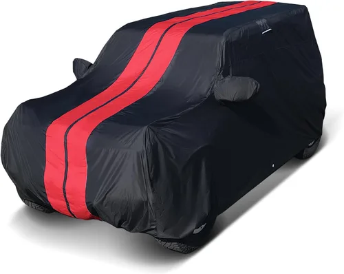 Vista 15 de iCarCover Funda de automóvil personalizada para Mazda 1200 (1970), impermeable, para todo tipo de clima, lluvia, nieve, UV, protector solar
