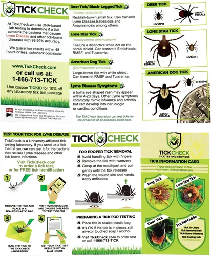 Vista 8 de TickCheck Tarjeta eliminadora de garrapatas, herramienta de eliminación de garrapatas de tamaño billetera con tarjeta de identificación