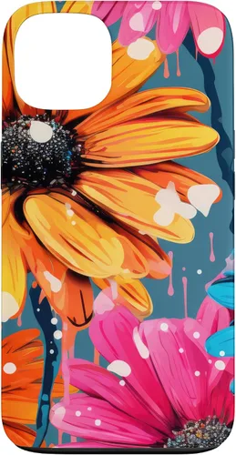 Vista 7 de Drip Gerbera Daisies Case for iPhone 17