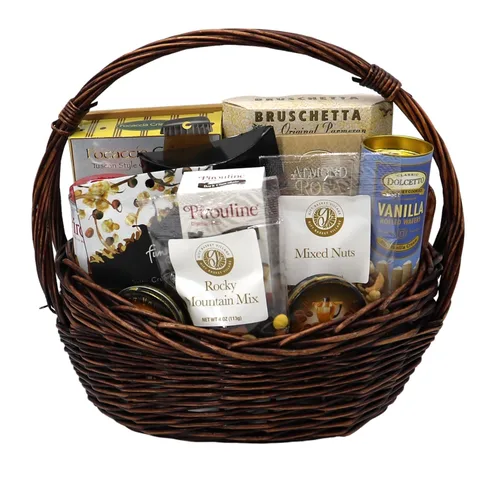 Vista 2 de Gift Basket Village La mejor cesta de regalo gourmet