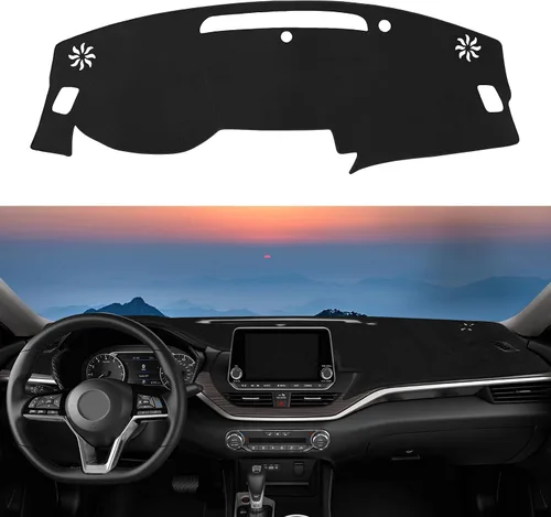Vista 13 de Tapete de cubierta de salpicadero personalizado para Mazda3 Hatchback, Sedan 2019-2024 2025 2026 (sin HUD), protector antideslizante