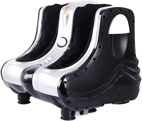Vista 4 de TOEWOE Máquina masajeadora de pies con calor, masajeador de piernas, máquina masajeadora eléctrica Shiatsu, terapia de amasamiento profundo, mejora