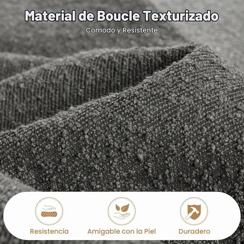 Vista 3 de SHA CERLIN - Base de cama con plataforma de tamaño completo con cabecera ajustable y soporte de listones de madera, base de colchón tapizada