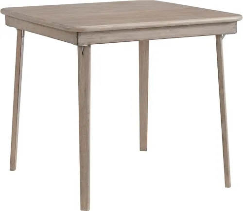 Vista 13 de Stakmore - Mesa plegable clásica de madera con borde recto, 32 pulgadas Cereza