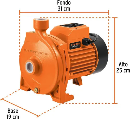 Vista 5 de TRUPER BOAC-3/4 3/4 HP Centrífuga