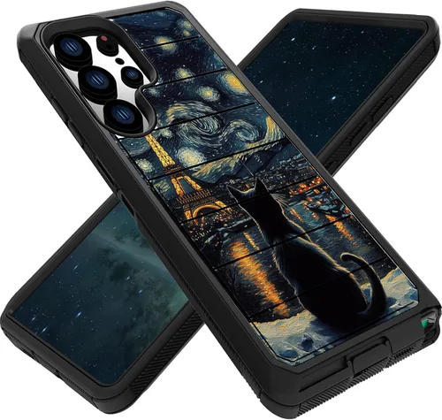 Vista 39 de Diseñada para Galaxy A17 5G de 6.7 pulgadas, resistente, resistente y duradera, a prueba de golpes, híbrida de doble capa, funda protectora de doble