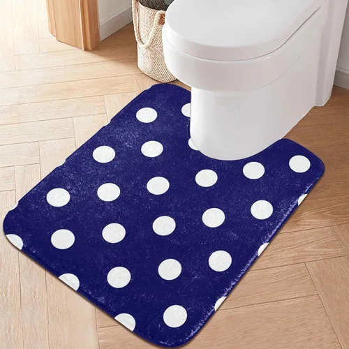 Vista 36 de Tapete de baño a cuadros de tablero de ajedrez, suave, absorbente, lavable, tapete de baño para piso de baño, tapete de baño antideslizante