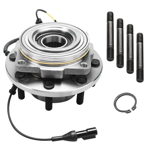 Vista 170 de Detroit Axle - Cojinete de rueda delantera para Honda Civic Chevy Aveo5 Spark Pontiac Lemans Pontiac G3 Wave Optima Suzuki Swift+ VW Jetta Rabbit