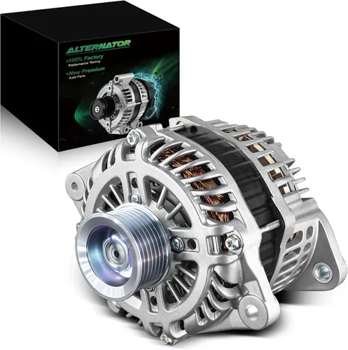 Vista 56 de Alternador de 4.0L para: Ford Explorer 2002 2003 2004, Explorer Sport Trac 2001-2004 para: Mercury Mountaineer 2001-2004, polea de 6 ranuras de 12V