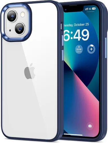 Vista 282 de HOOMIL Funda para iPhone 7 Plus/iPhone 8 Plus de 5.5 Pulgadas, sin amarillamiento, protección contra caídas, cubierta trasera dura transparente