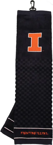 Vista 6 de Team Golf NCAA Texas A&M Aggies Toalla de golf bordada, diseño a cuadros y logotipo bordado