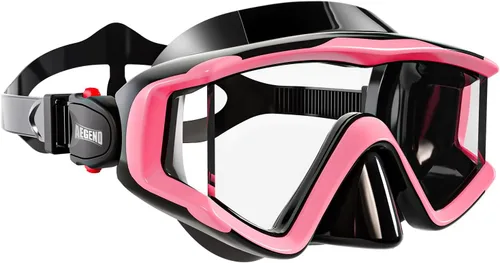 Vista 14 de Aegend Gafas de natación para adultos y niños, gafas de visión amplia de 220° para nadar