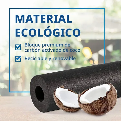 Vista 4 de Recambio FilterLogic MSWF para GE MSWF 101820A refrigerador de agua (Pack de 2)