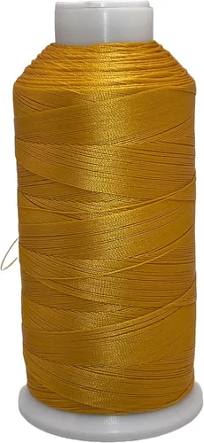 Vista 15 de UV Resistant Bonded Polyester Sewing Thread for Upholstery, Outdoor, Marine (Army tan, Tex 70)