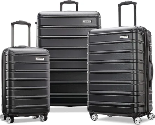 Vista 47 de Samsonite Omni 2 - Equipaje rígido extensible con ruedas giratorias, Plateado (Arctic Silver)