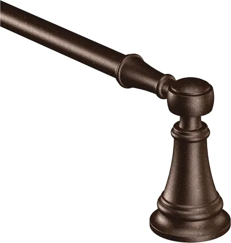 Vista 12 de Moen YB8418BG Weymouth - Toallero individual de 18 pulgadas, oro cepillado