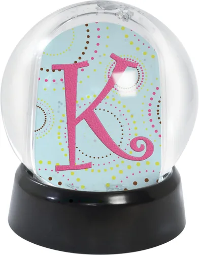 Vista 4 de Neil Enterprises Inc. Mini globo de nieve con base negra