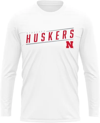 Vista 11 de Camisa deportiva de manga larga oficial de la NCAA Collegiate para hombre, colección de carbón elegante Universidad Estatal de Arizona/W/Sleek/Ls