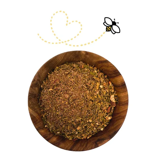 Vista 3 de Raw Essentials Caribbean Jerk Rub, botella de 9 onzas