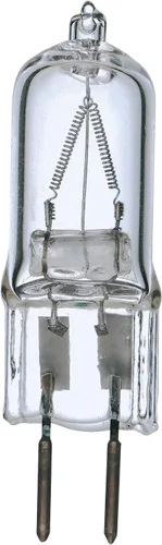 Vista 2 de Satco S3164/04 T4 Bombilla halógena bi-pines, base GY6.35, 35 vatios, transparente, paquete de 4
