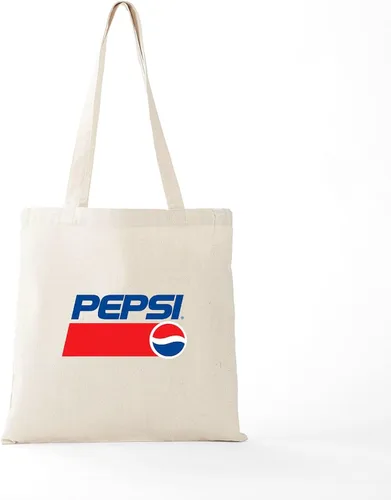 Vista 88 de CafePress Pepsi Tote Bag Bolsa de lona natural, bolsa de compras de tela, Caqui
