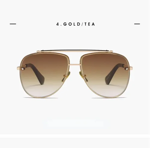 Vista 2 de Aviator - Lentes de sol clásicos con espejo para hombres, polarizados, para mujeres, protección UV, ligeros, para conducir, pesca, deportes y hombres