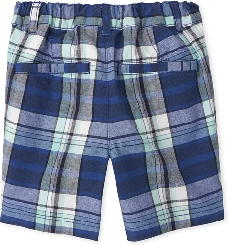 Vista 4 de The Children's Place baby-boys The Children's Place - Pantalones cortos chinos estampados para bebés y niños pequeños