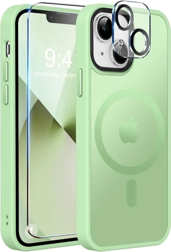 Vista 46 de MOCCA - Funda magnética resistente para iPhone XR de 6.1 pulgadas, compatible con MagSafe, funda con protección contra caídas de grado militar