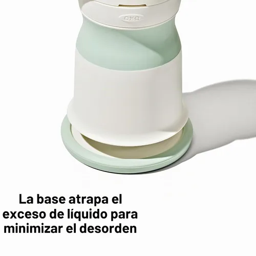 Vista 3 de OXO Tot Molino de alimentos para bebés Mash Maker - Opal