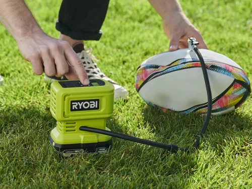 Vista 9 de Ryobi RPI18-0 Compresor de Alta Presión Batería 18V 11 bares 160 PSI Cuerpo Solo