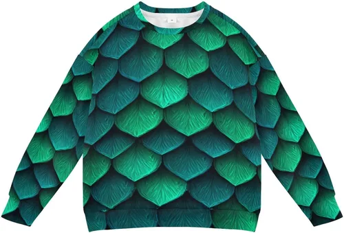 Vista 55 de Plaaee Sudadera de forro polar de manga larga con cuello redondo para niños o niñas, estampado de camiones monstruos, 4T