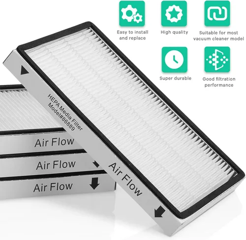 Vista 6 de 53295 EF-1 Filtro de medios HEPA para Kenmore 86889, 20-86889, 40324, 53295 Filtro de aire de escape para aspiradoras verticales y aspiradoras